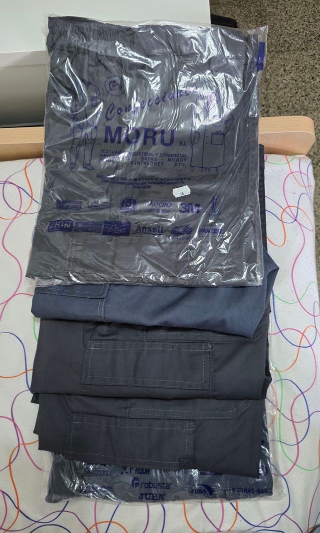 Pantalones reflectantes multibolsillos