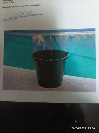 Molde fabricar cubo 13 lts.