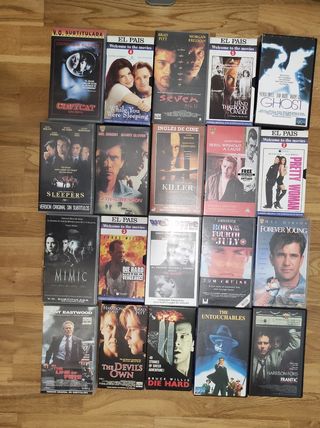 Lotto di videoregistratori VHS (versione originale)