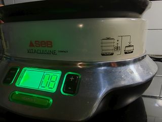 Olla de vapor eléctrica 3 pisos marcaSEB