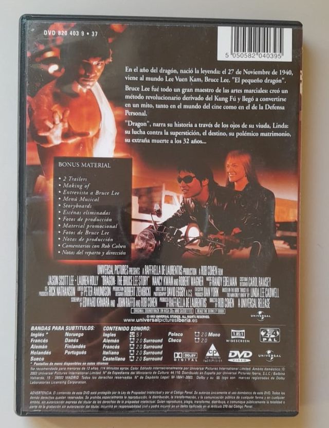 Dragon, La vida de Bruce Lee