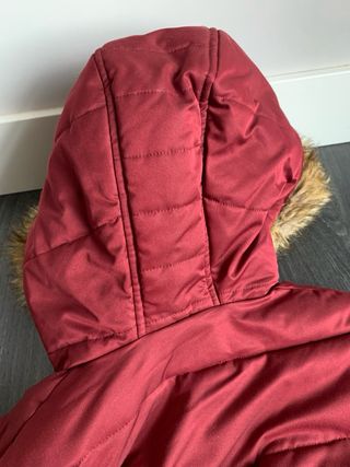 abrigo de plumas zara
