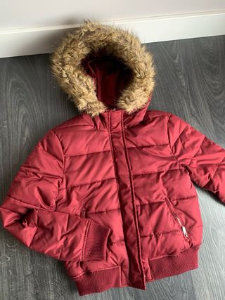 abrigo de plumas zara