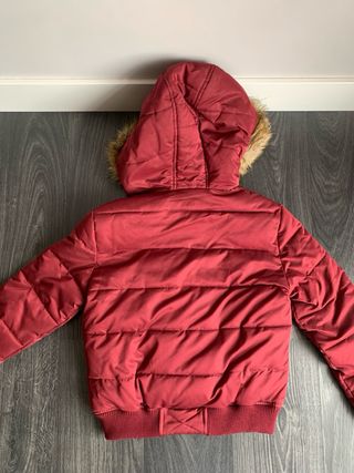abrigo de plumas zara