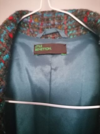 Giacca Benetton nuova in tweed