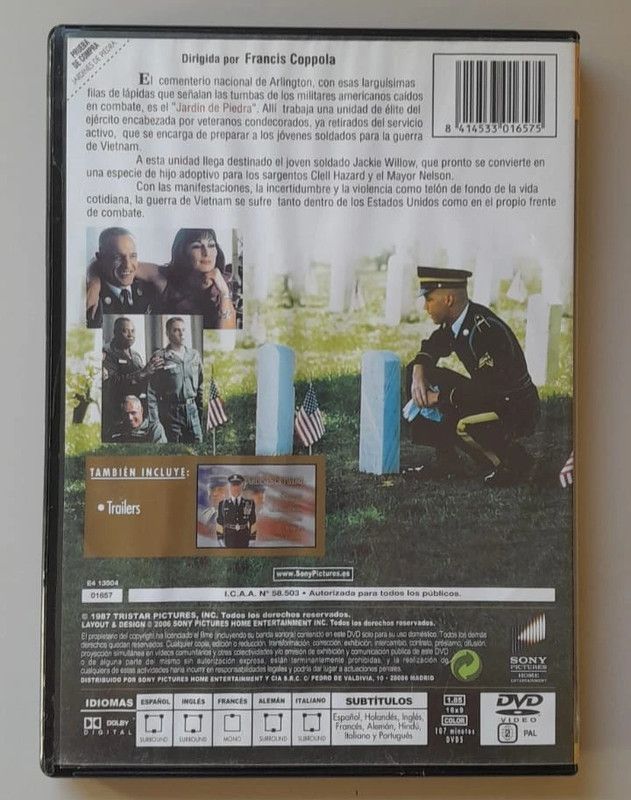 DVD Jardines de Piedra