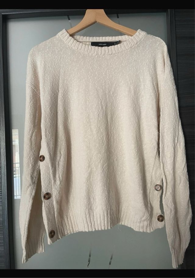 Maglione beige da donna