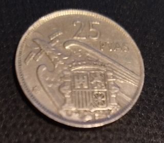 Moneda 25 pesetas 1957 
