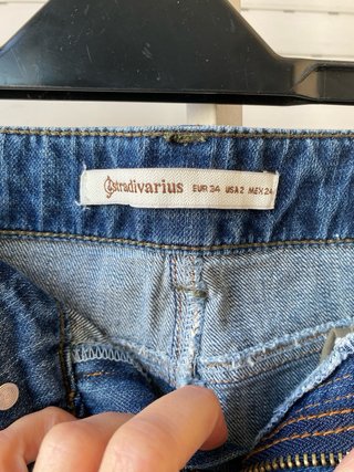 Mini falda vaquera stradivarius