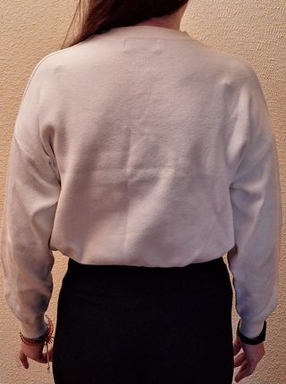 Jersey Blanco Bershka