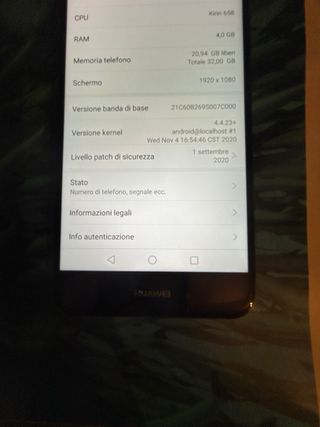 Smartphone Huawei P10 lite