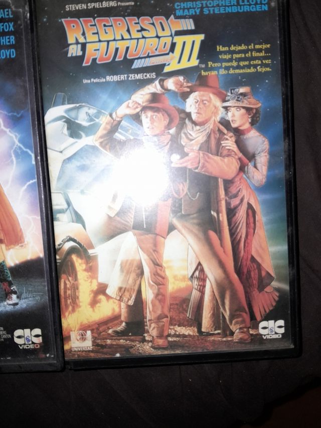 Regreso al futuro  triologia vhs