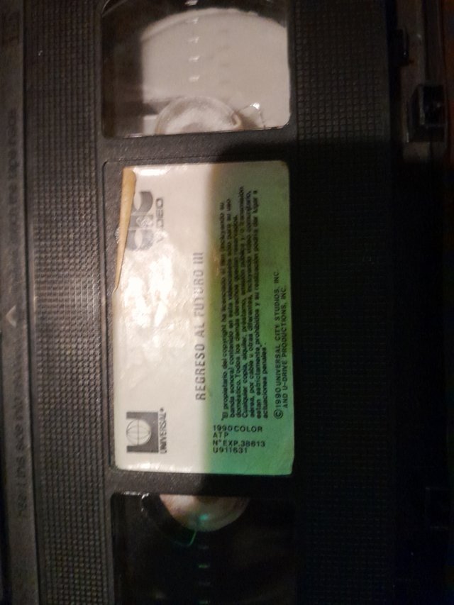 Regreso al futuro  triologia vhs