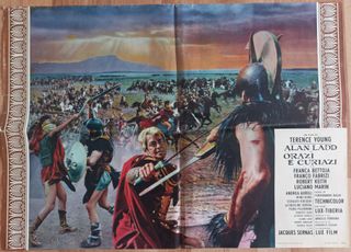 Poster pelicula "Orazi e Curiazi" (La espada de...