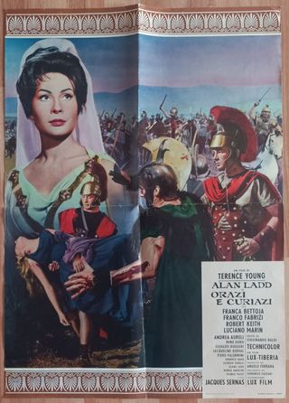Poster pelicula "Orazi e Curiazi" (La espada de...