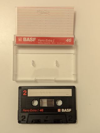 Musicassetta BASF Ferro Extra I 46 - Vintage
