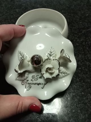 Guarda jóias em louça