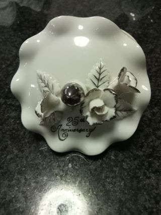 Guarda jóias em louça