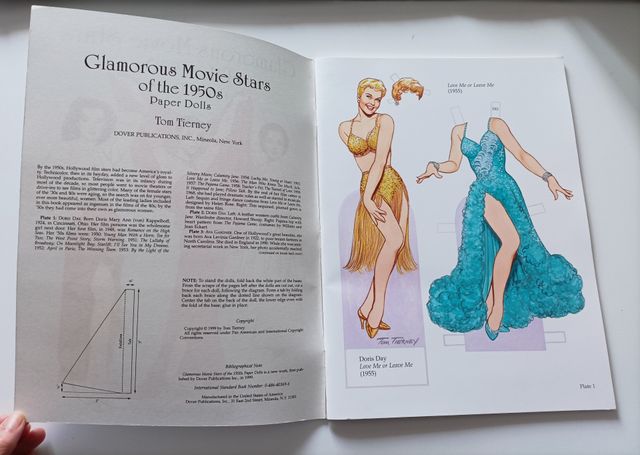 Glamorous Movie Stars of the 1950s Paper Dolls