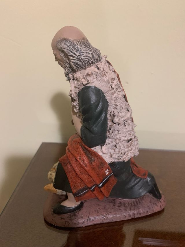 Figura de pastor para portal  de belen