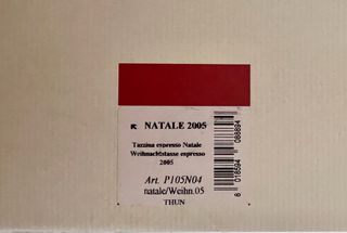 Tazzine Thun Espresso Natale “Caffè al volo” 2005