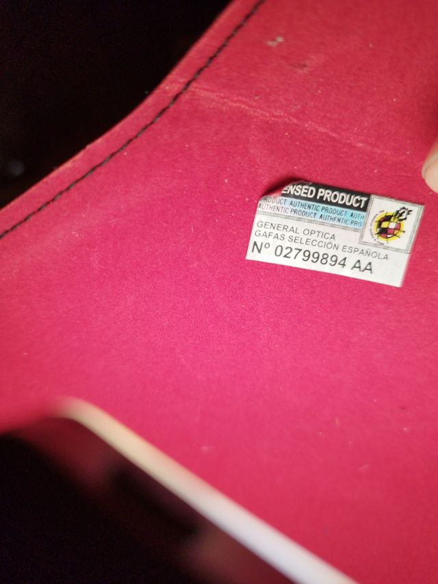 Gafas de sol selección española