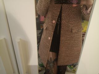 Abrigo mod marca Kling de lana