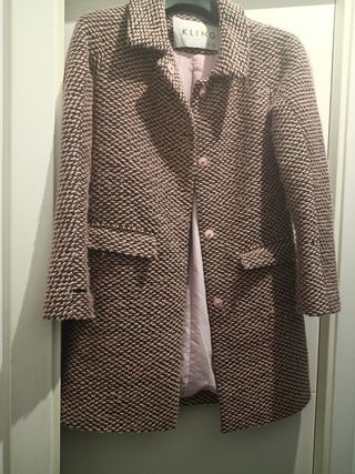 Abrigo mod marca Kling de lana