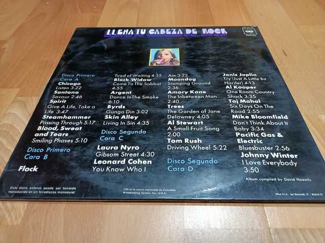 LLANA TU CABEZA DE ROCK-2 LP