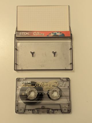 Musicassetta TDK CDing 2 74 - Position Chrome