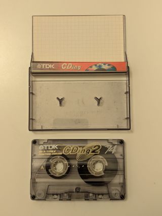 Musicassetta TDK CDing 2 74 - Position Chrome