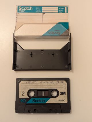 Musicassetta Scotch Ferric 90 - Vintage