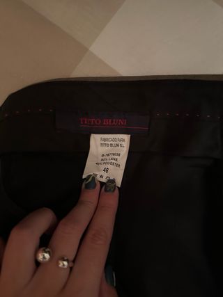 Pantalón de vestir de hombre