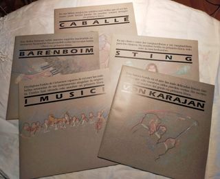 Estuche vinilos "Nombres en primera línea"