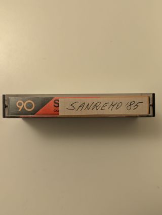 Musicassetta Scotch Ferrichrome 90 - Sanremo 1985