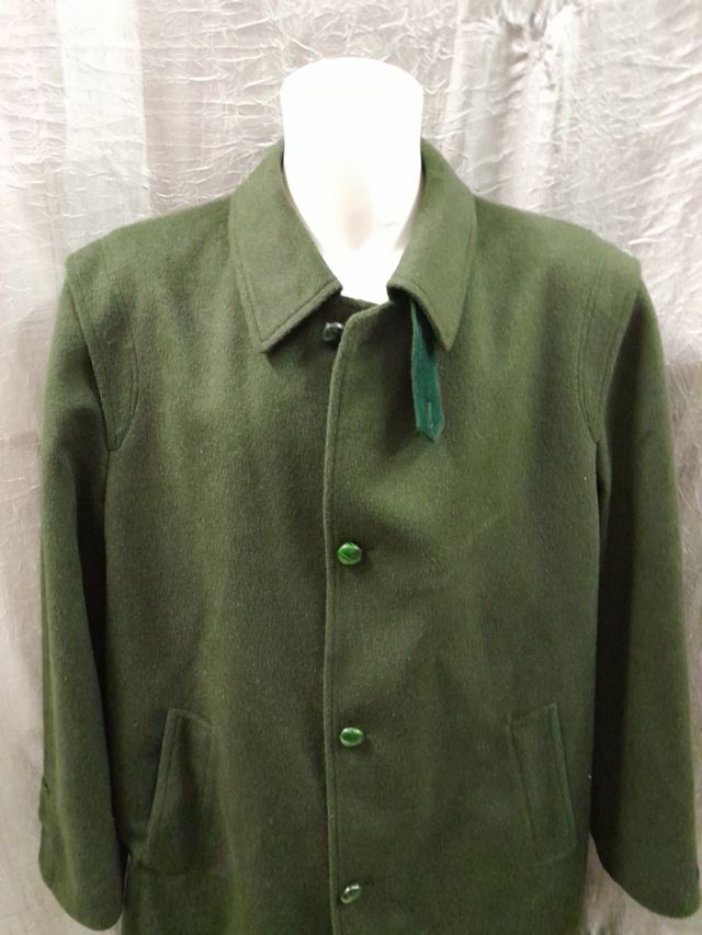 Loden uomo pura lana tg 50