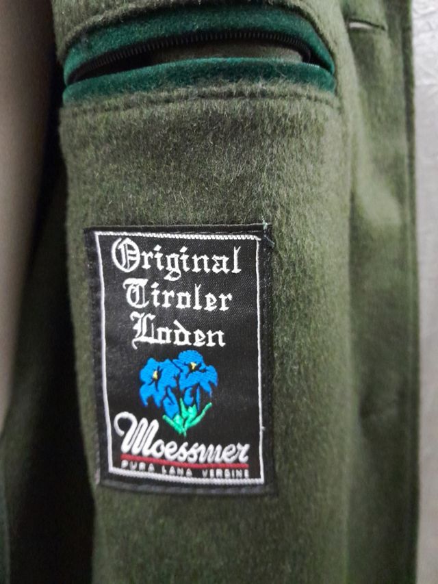 Loden uomo pura lana tg 50