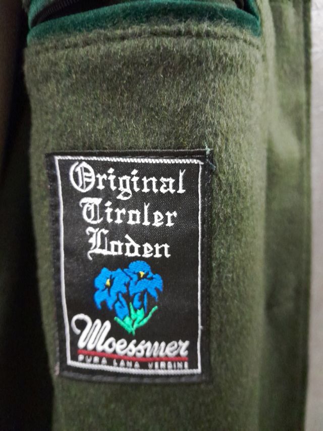 Loden uomo pura lana tg 50