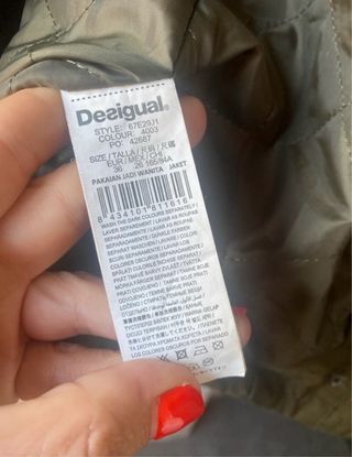 Parka acolchada Desigual