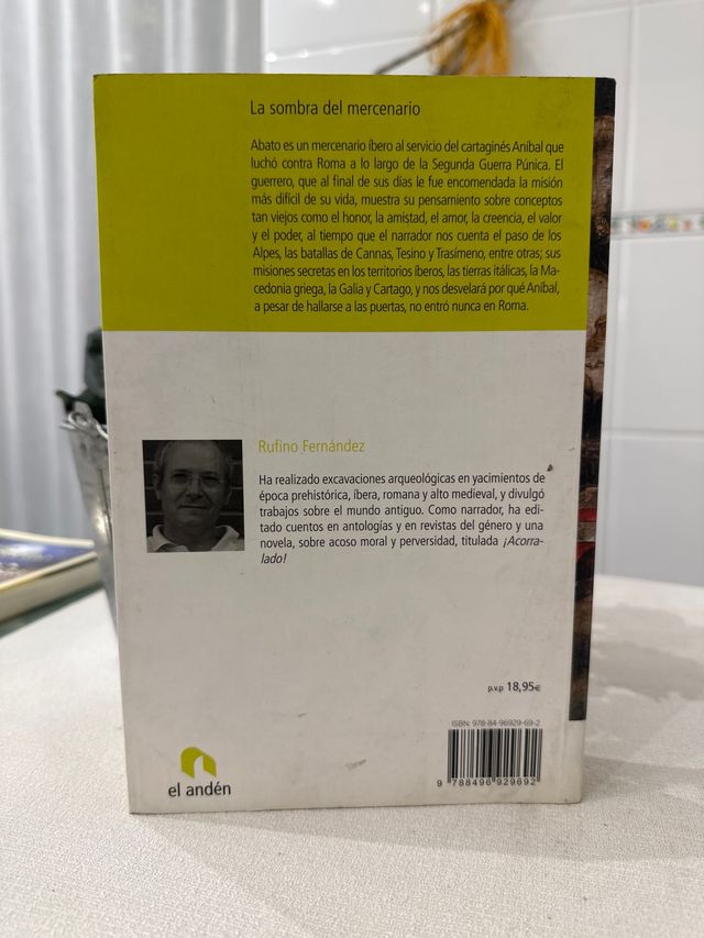 Libro “La sombra del mercenario”