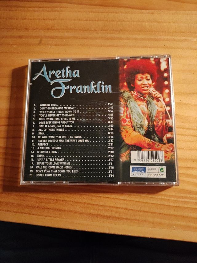 CD Aretha Franklin.