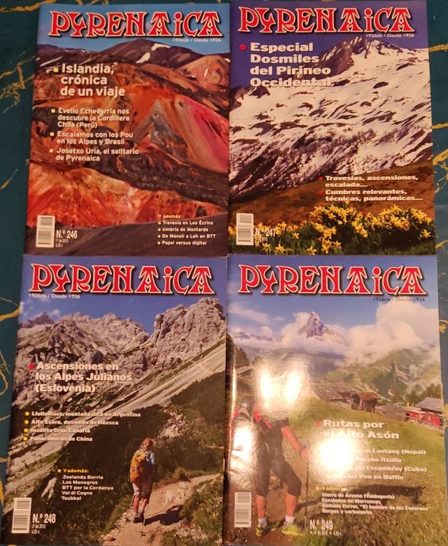 Lote revistas Pyrenaica