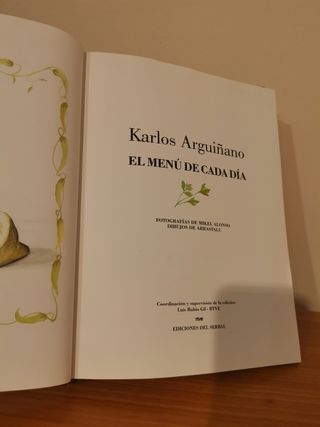 El menú de cada día