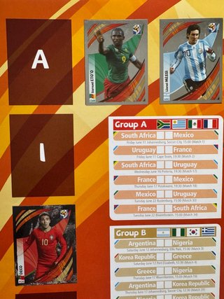 Pack Mundial South Africa 2010