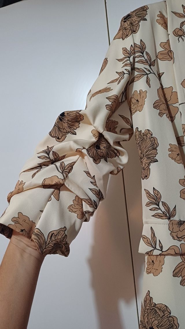 Giacca blazer da donna a fiori