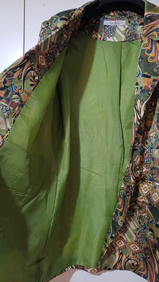 Giacca blazer da donna verde