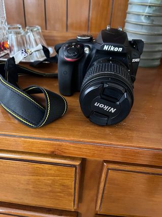 Camara de fotos nikon D3400