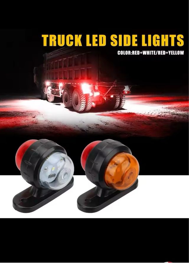 Luces laterales , caravanas, remolques etc.12/24V