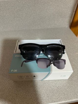 Gafas con auriculares inalámbricas