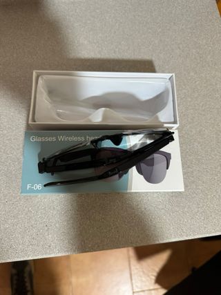 Gafas con auriculares inalámbricas